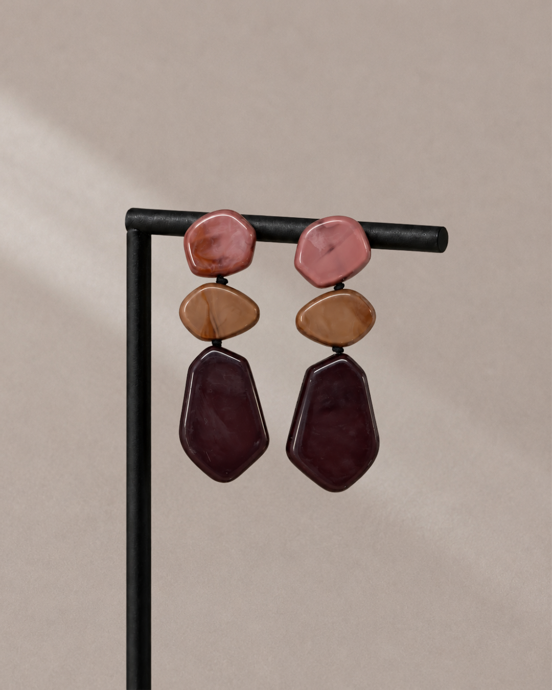 Pendientes Tricolor