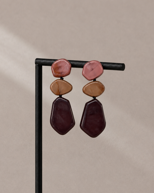 Pendientes Tricolor