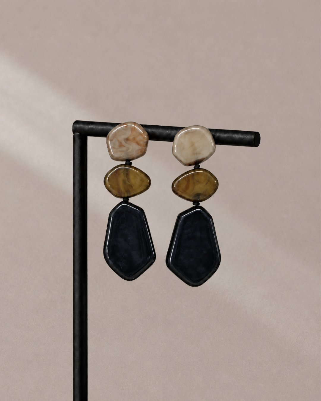 Pendientes Tricolor
