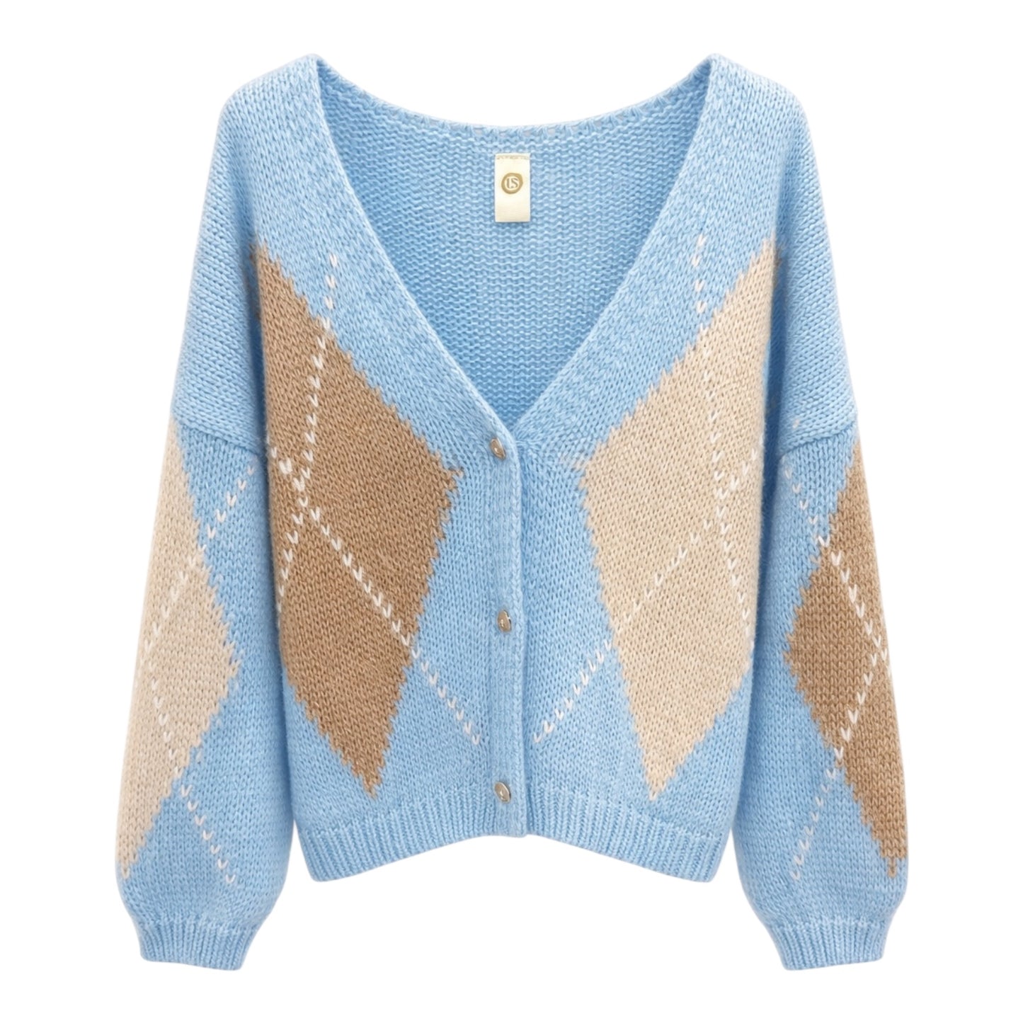 Chaqueta Punto Rombos