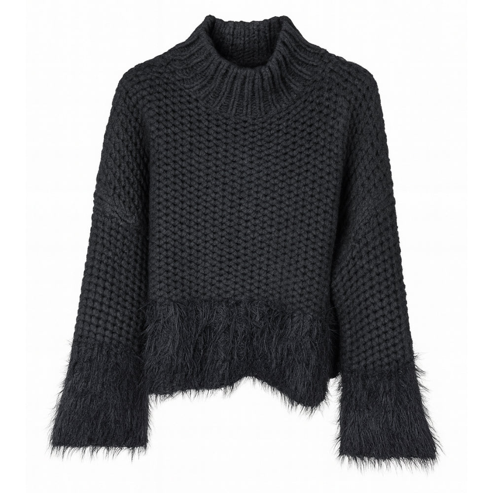 Jersey Punto Pelito Negro