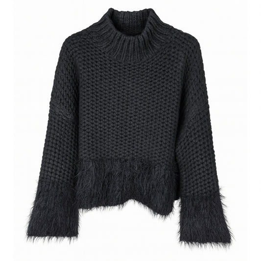 Jersey Punto Pelito Negro