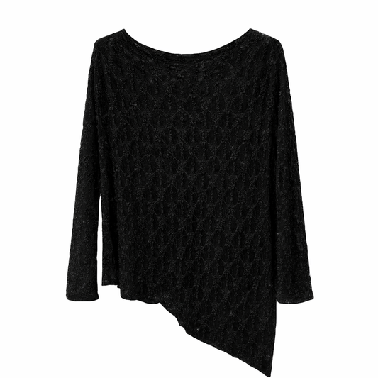 Blusa Puntilla Asimetrica