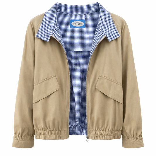 Chaqueta Reversible Cuadros