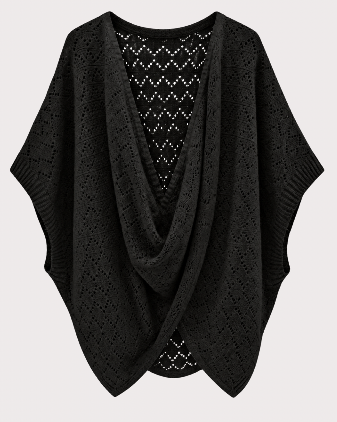 Poncho Punto Calado
