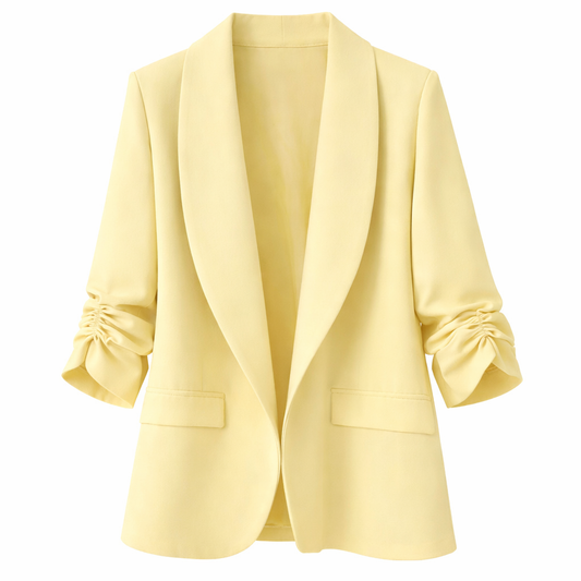 Americana Manga Pinza Forrada