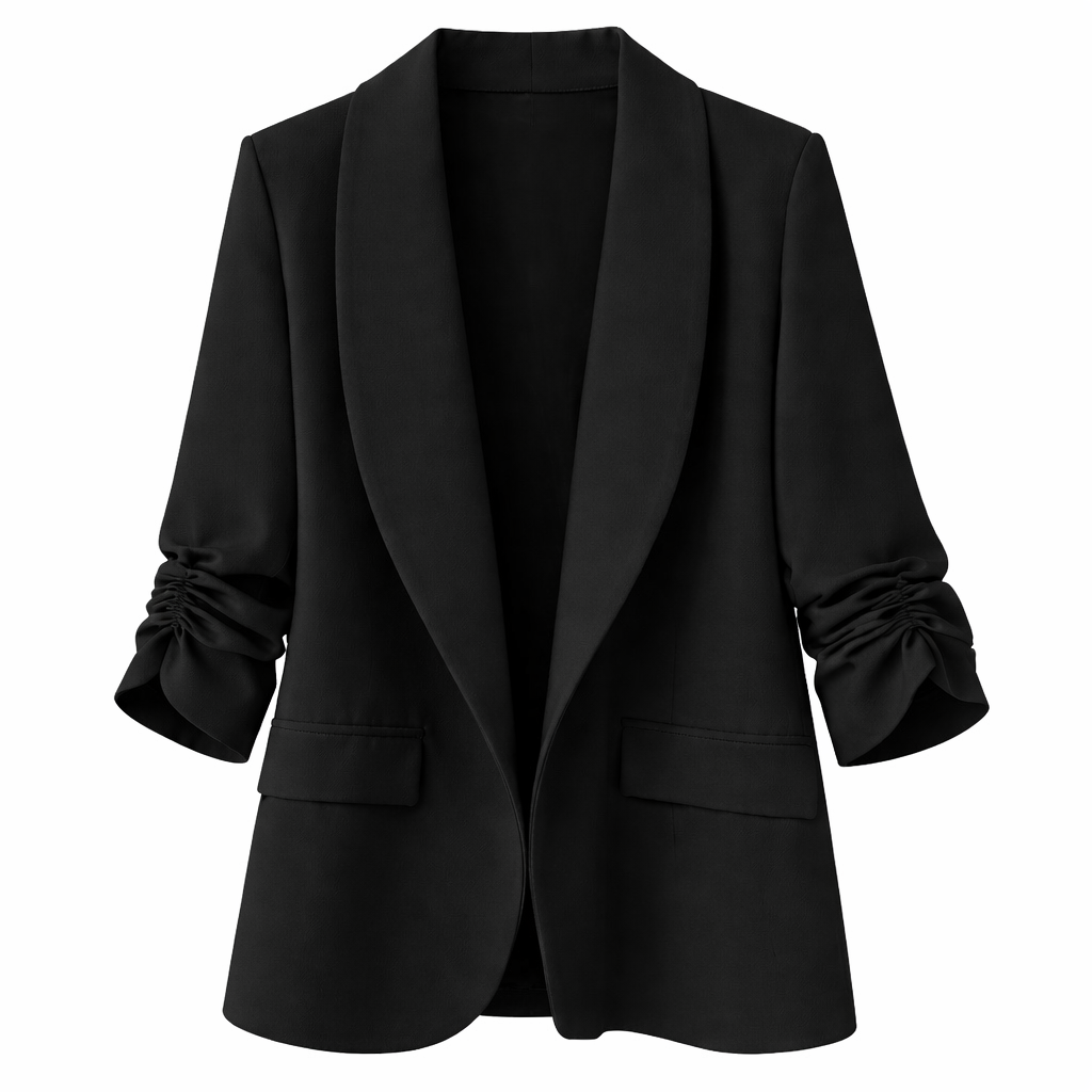 Americana Manga Pinza Forrada