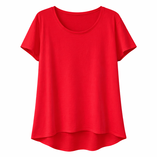 Camiseta Básica Larga Manga Corta