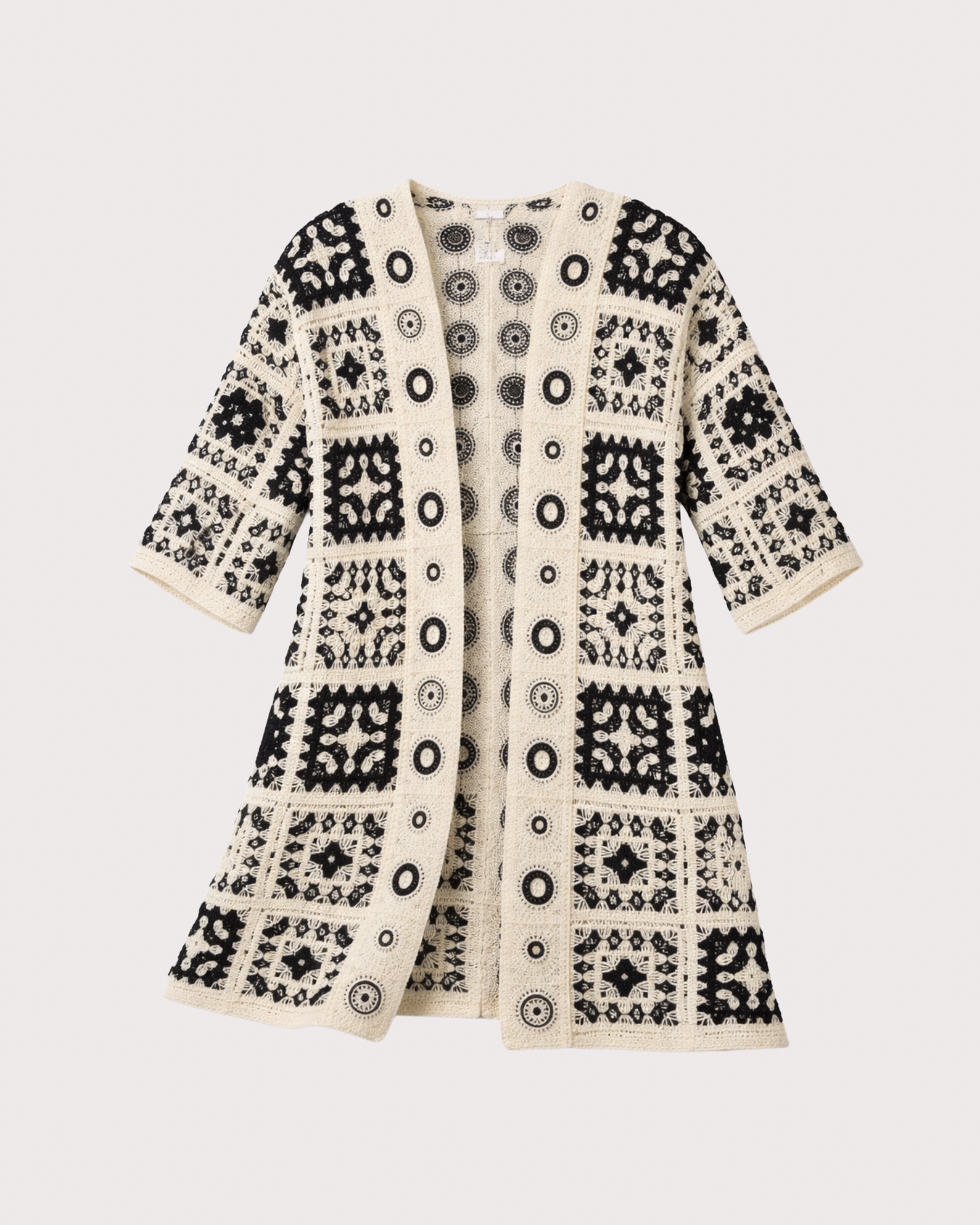 Kimono Croché Mosaico