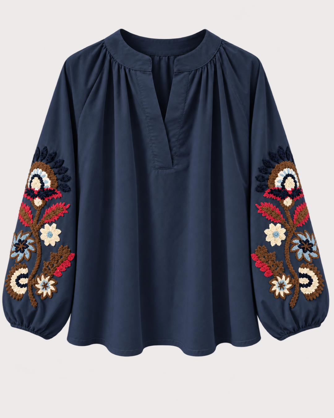 Blusa Bordada Floral