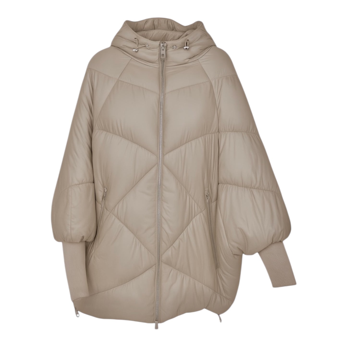 Cazadora Larga Acolchada