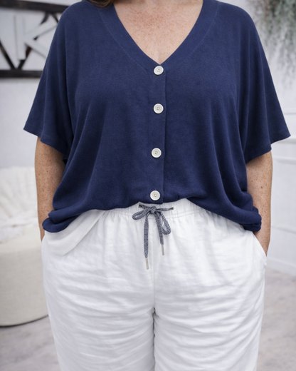 Chaqueta Punto Oversize