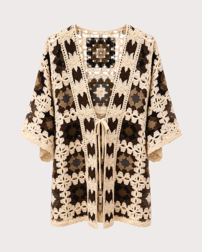 Cárdigan Croché Vintage