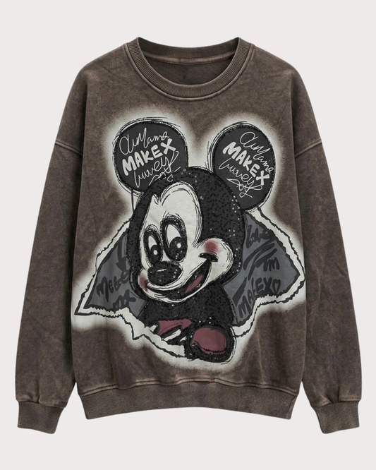Sudadera Mouse Retro