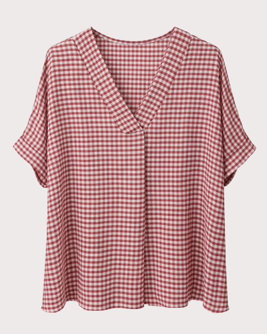Blusa Cuadro Chic