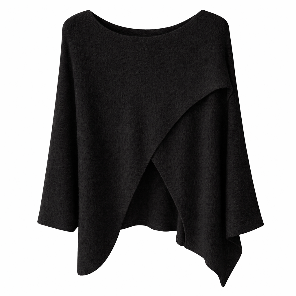 Jersey Poncho Largo
