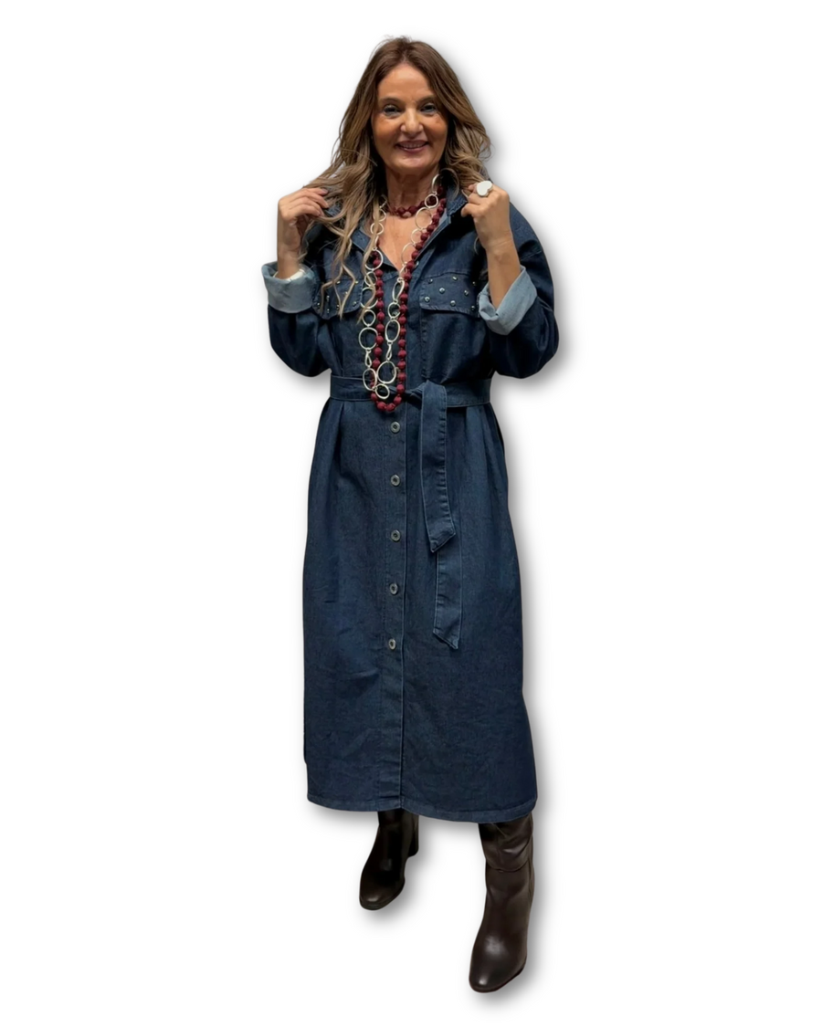 Conjunto Vestido Denim
