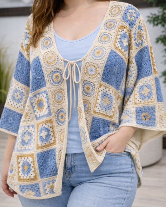 Kimono Croché Boho