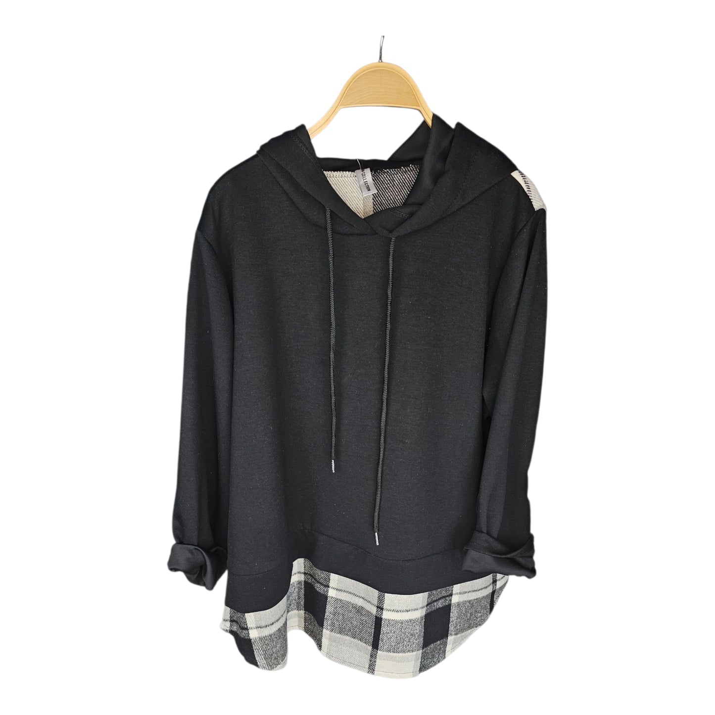 Sudadera cuadros