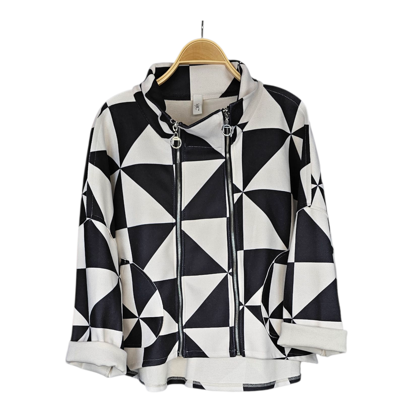 Chaqueta doble cremallera