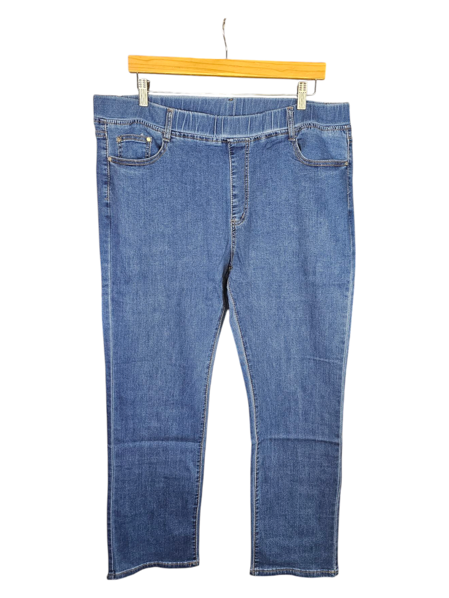 Pantalón tejano goma