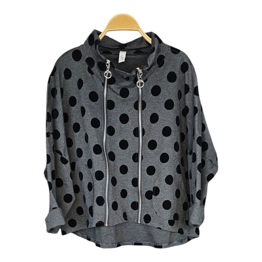 Chaqueta doble cremallera