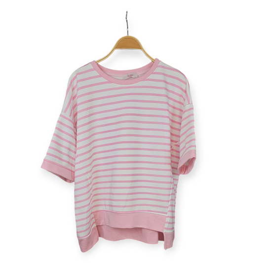 Camiseta Rayas Rosa